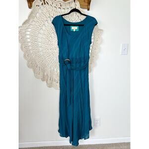 Anthropologie Mounlinette Souers Guinevere Maxi Dress Size 10